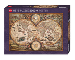 Rajko Zigic: Mapa Antiguo Rompecabezas 2000 Piezas Marca Heye