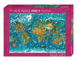 Sara Drake: Mundo Miniatura Rompecabezas 2000 Piezas Marca Heye
