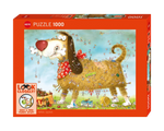 Degano: Vida de Perros 1000 Piezas Marca Heye