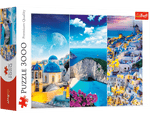 Rompecabezas Vacaciones en Grecia. 3000 Piezas Marca Trefl