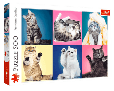 Rompecabezas Gatitos. 500 Piezas Marca Trefl