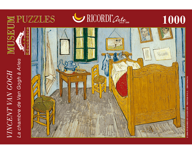 Rompecabezas Van Gogh - La Recámara 1000 Piezas. Marca Ricordi