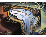 Rompecabezas Salvador Dalí - Reloj Flexible 1000 Piezas. Marca Ricordi
