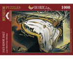 Rompecabezas Salvador Dalí - Reloj Flexible 1000 Piezas. Marca Ricordi