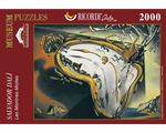 Rompecabezas Salvador Dalí - Reloj Flexible 2000 Piezas. Marca Ricordi