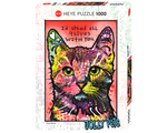 Dean Russo - Gato: Rompecabezas 1000 piezas. Marca Heye