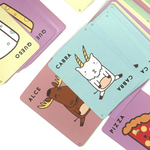 Juego de Mesa en Español Taco, Vuelta, Cabra, Queso, Pizza