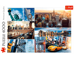 Rompecabezas Collage Nueva York 4000 Piezas Trefl
