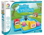 Los 3 Cochinitos Juego de Lógica. Marca Smart Games