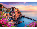 Rompecabezas Vista de Manarola, Italia. 1500 Piezas Marca Trefl