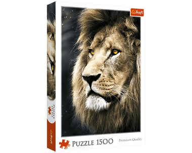 Rompecabezas Retrato de León. 1500 Piezas Marca Trefl