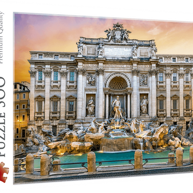 Rompecabezas Fontana di Trevi 500 Piezas. Marca Trefl