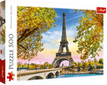 Rompecabezas Romántico París 500 Piezas. Marca Trefl