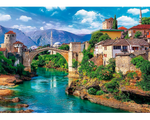 Rompecabezas Puente de Mostar. 500 Piezas Marca Trefl