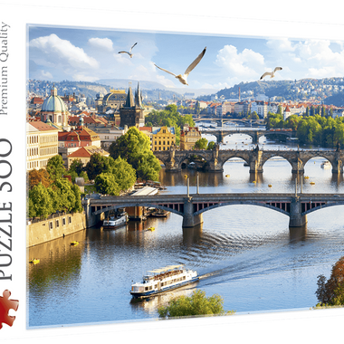 Rompecabezas Praga 500 Piezas. Marca Trefl