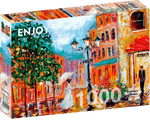 Romance Parisino: Rompecabezas 1000 Piezas. Marca Enjoy Puzzle
