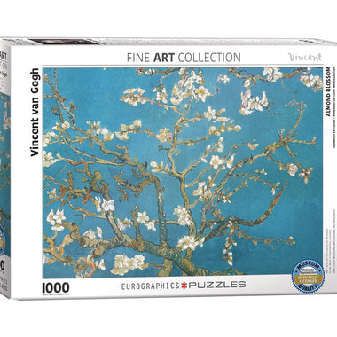 Rompecabezas Van Gogh Almendro En Flor 1000 Piezas. Marca Eurographics