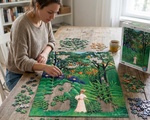 Rousseau Henri: Mujer En El Bosque Rompecabezas de 1000 Piezas. Marca Eurographics