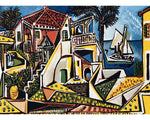 Picasso Paisaje Mediterráneo Rompecabezas de 1000 Piezas. Marca Eurographics