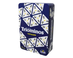 Triominos Tour Caja Metálica. Marca Goliath