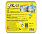 Bingo Travel (Bingo Práctico de Viaje) Caja Metálica Juego Marca Cayro