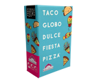 Taco Globo Dulce Fiesta Pizza en Español. Blue Orange™