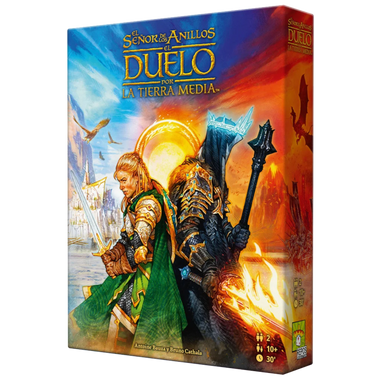 Juego de Mesa El Señor de los Anillos: Duelo por la Tierra Media. Marca Asmodee en Español