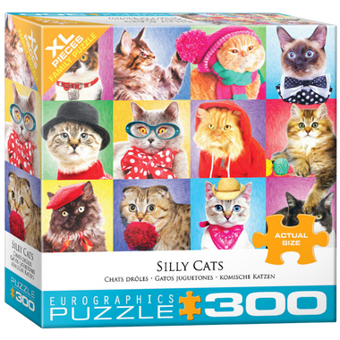 Gatos Rompecabezas 300 Piezas XL Eurographics