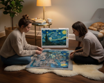 Rompecabezas Vincent Van Gogh: La Noche Estrellada 5000 Piezas. Marca Eurographics