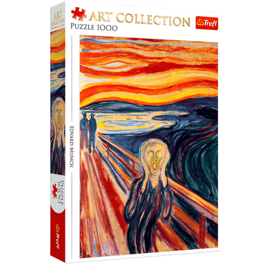 El Grito - Edward Munch: Rompecabezas 1000 Piezas. Marca Trefl