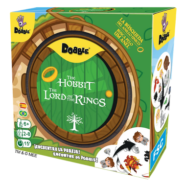 Dobble El Señor de los Anillos: Juego de Mesa en Español. Marca Asmodee