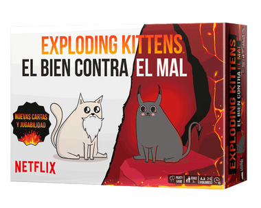 Gatitos Explosivos El Bien contra el Mal (Exploding Kittens Good vs Evil)