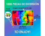 Casas de Cuentos de Hadas - Rompecabezas 1000 Piezas. Marca Enjoy Puzzle