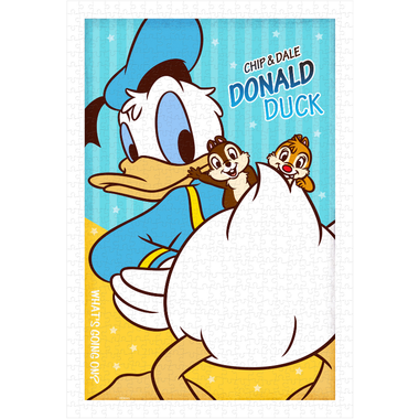 Rompecabezas Donald, Chip y Dale 600 Piezas de Plástico Disney