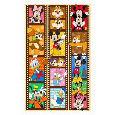 Rompecabezas Mickey Y Sus Amigos Disney 1000 Piezas De Plástico