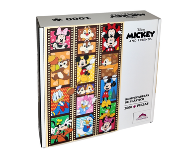 Rompecabezas Mickey Y Sus Amigos Disney 1000 Piezas De Plástico