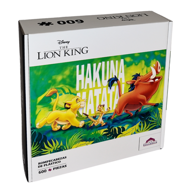 Rompecabezas El Rey León Hakuna Matata 600 Piezas Disney