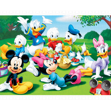 Rompecabezas Picnic con Mickey Disney 1000 Piezas De Plástico