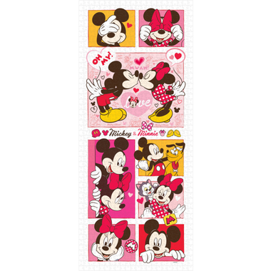 Rompecabezas Panorámico Mickey y Minnie 2 Disney 1000 Piezas De Plástico
