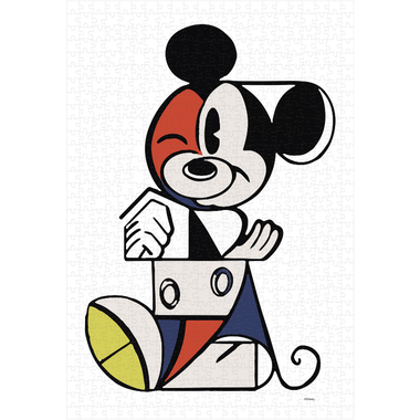 Rompecabezas Arte Mickey Disney 600 Piezas De Plástico