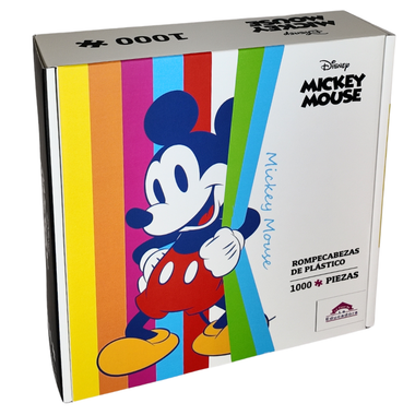 Rompecabezas Mickey Mouse Colores Disney 1000 Piezas De Plástico