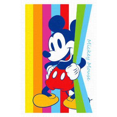 Rompecabezas Mickey Mouse Colores Disney 1000 Piezas De Plástico