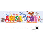 Rompecabezas 3D Macetas Aristogatos de Disney 80 Piezas Plástico