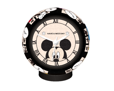 Reloj Rompecabezas Mickey Clásico Disney 145 Piezas De Plástico