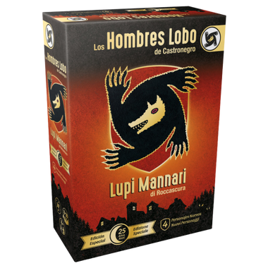Los Hombres Lobo de Castronegro: Edición 25 aniversario Juego de Mesa en Español Asmodee