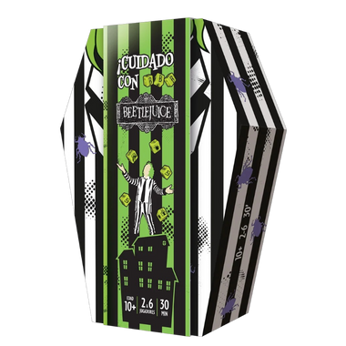 Cuidado con Beetlejuice Juego de Mesa en Español. Asmodee