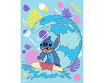 Rompecabezas Mini Stitch Surfeando 150 Piezas de Plástico Disney