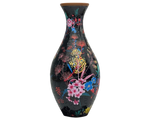 Jarrón Floral Negro: Rompecabezas 3D 160 Piezas PieceRelax