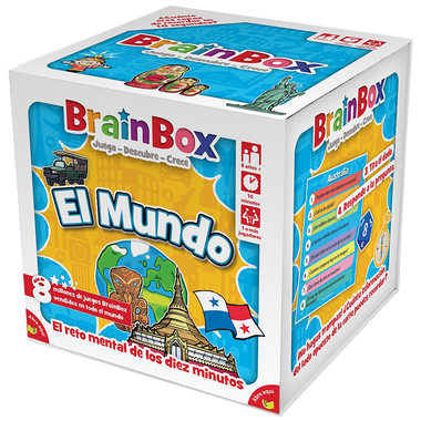 Brainbox El Mundo en Español. Marca Asmodee