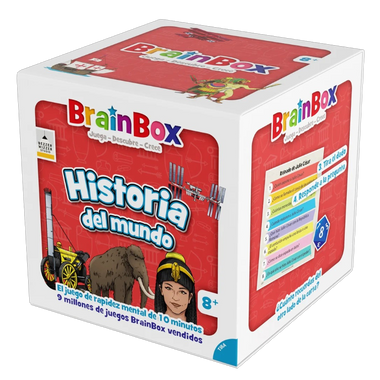 Brainbox Historia del Mundo en Español. Asmodee
